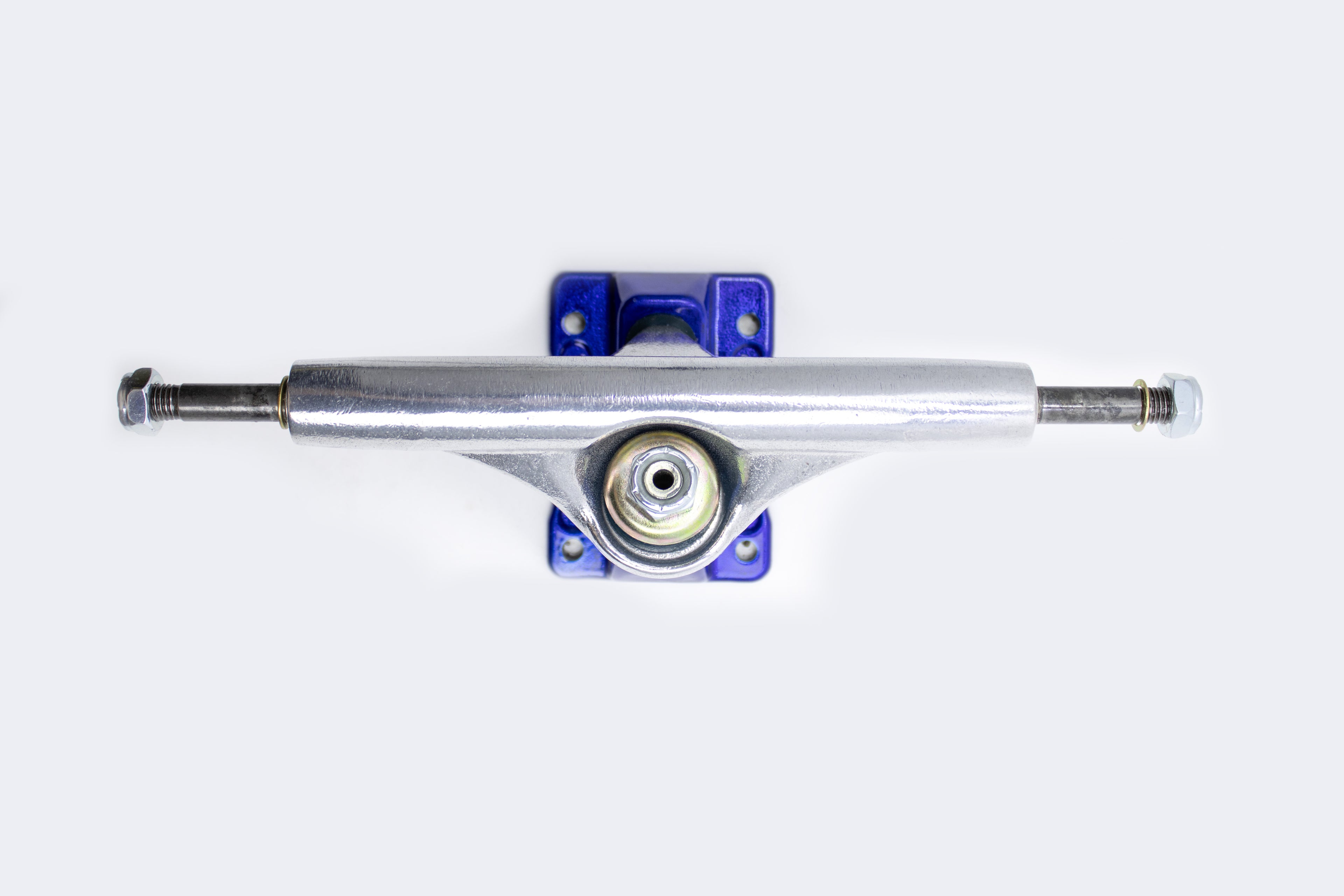 TRUCK STRONGER SKATE POLIDO C/ BASE AZUL - 149MM