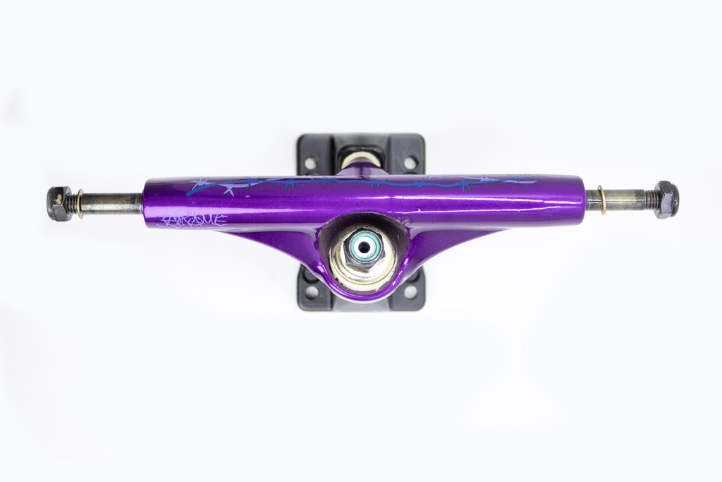TRUCK STRONGER SKATE PRO MODEL ARAME - ROXO 159MM