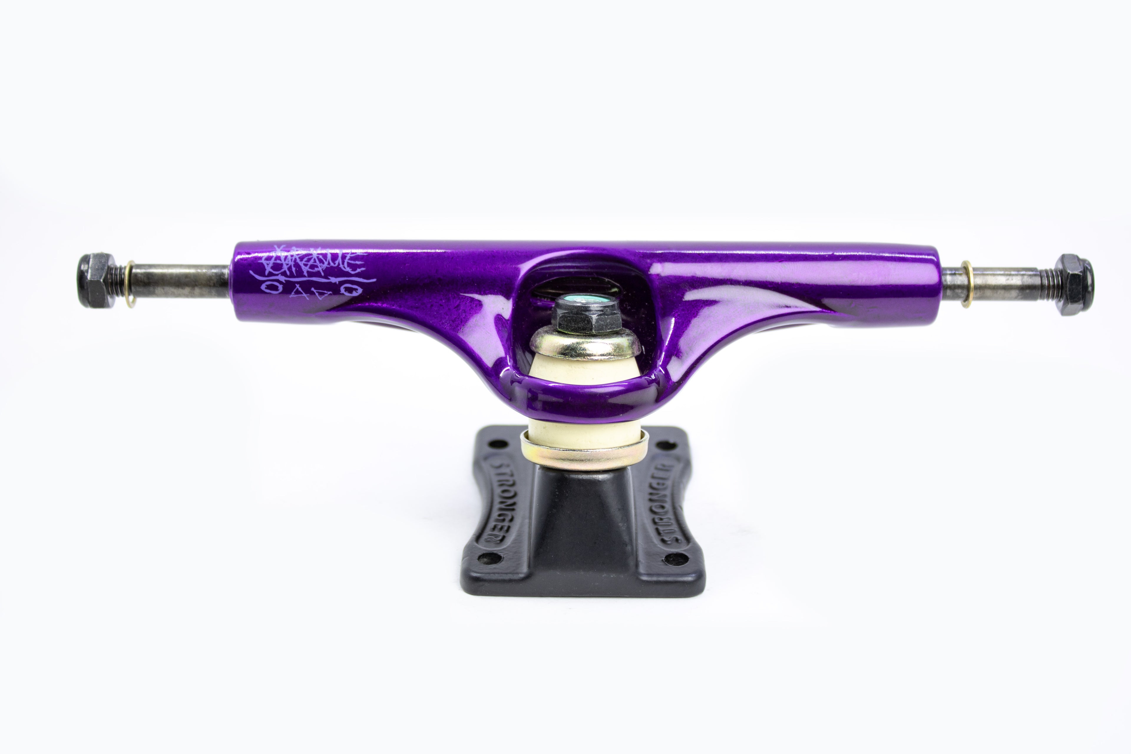 TRUCK STRONGER SKATE PRO MODEL ARAME - ROXO 159MM