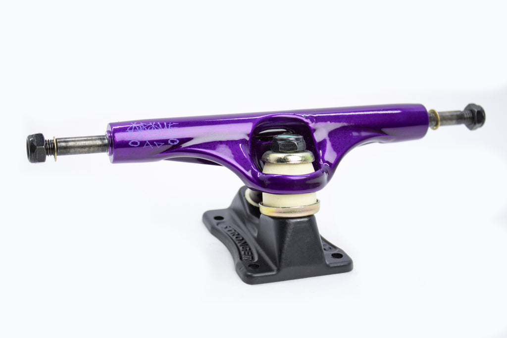 TRUCK STRONGER SKATE PRO MODEL ARAME - ROXO 159MM
