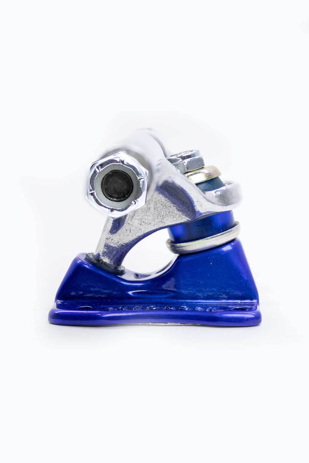 TRUCK STRONGER SKATE POLIDO C/ BASE AZUL - 159MM