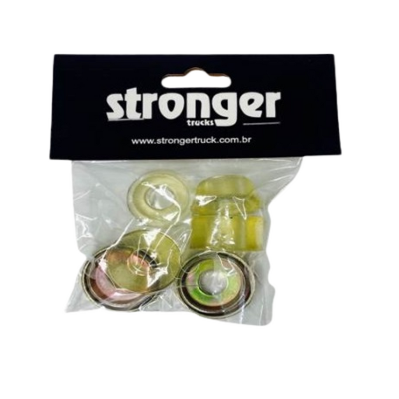AMORTECEDOR TRANSPARENTE 90A C/ ARRUELAS STRONGER