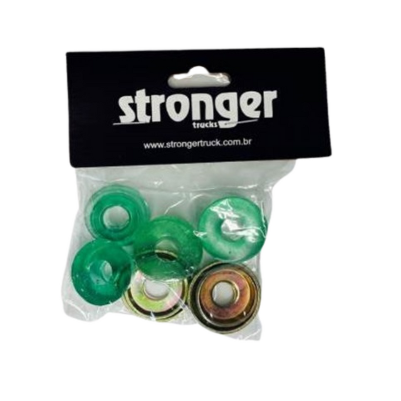 AMORTECEDOR VERDE 98A C/ ARRUELAS STRONGER